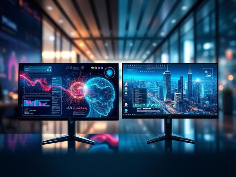 مانیتورهای هوشمند با هوش مصنوعی (AI) برای تجربه کار و سرگرمی وارد بازار شدند